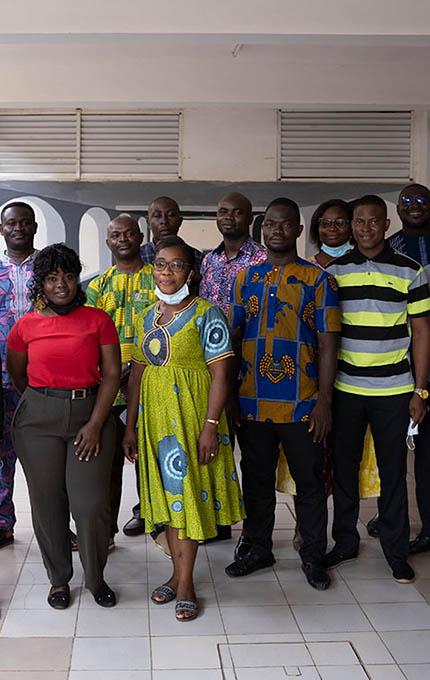 Formation An-Nour Togo 2021 : le groupe des enseigants de collège et lycée