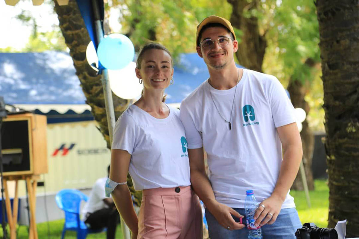 Margot et Adrien : nouveaux services civiques Ana-Nour au Togo